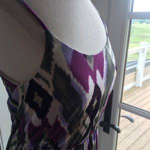 Tribal patterned causal dress